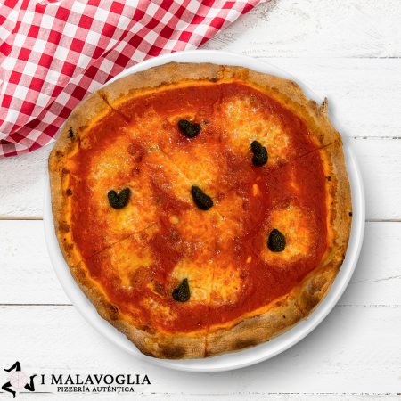 Pizza Margherita bufala e pesto